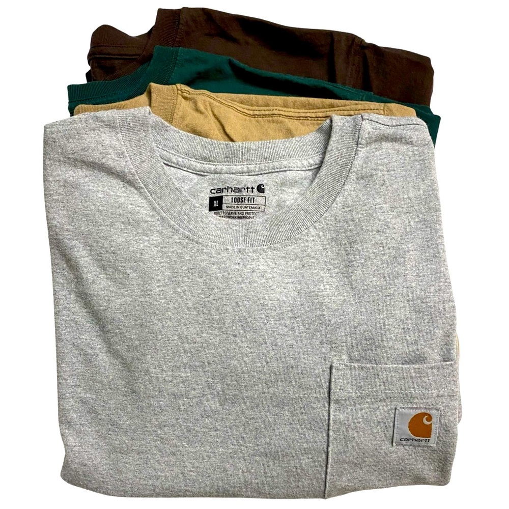 NWOT Four Carhartt Short Sleeve T-Shirts